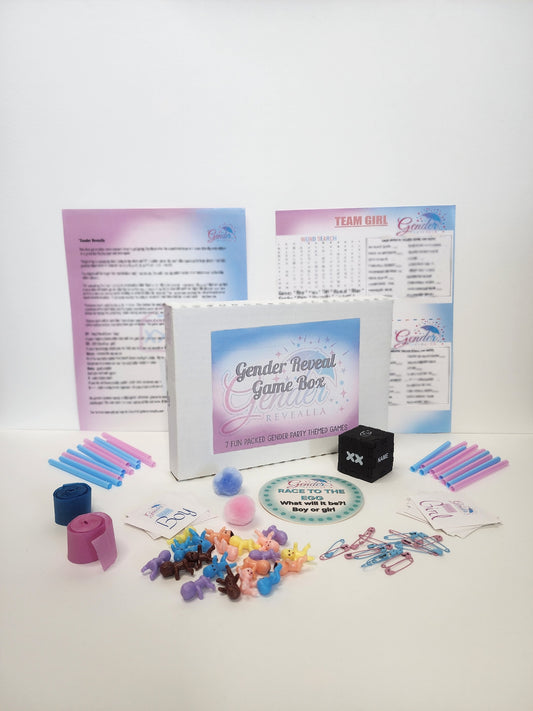 Gender Reveal Game Box